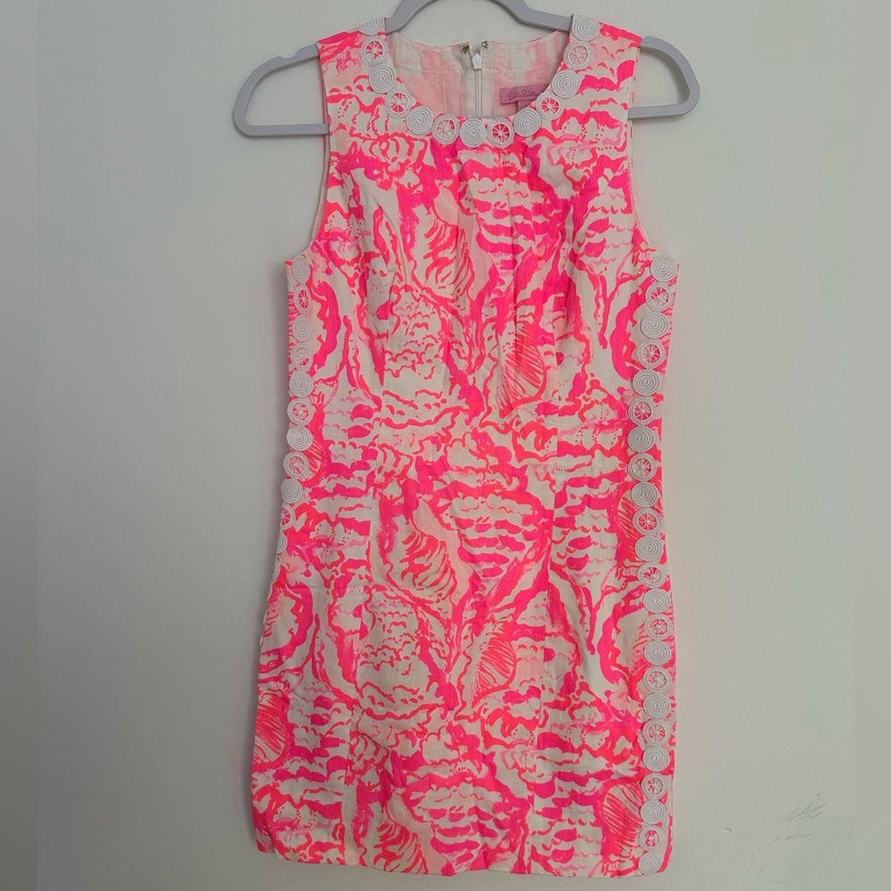 Lilly Pulitzer Pink Floral Dress